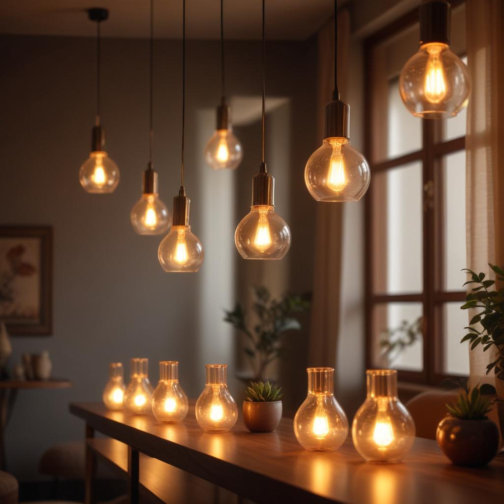 Декоративные светильники для интерьера: обзор форм и материалов - изображение 2