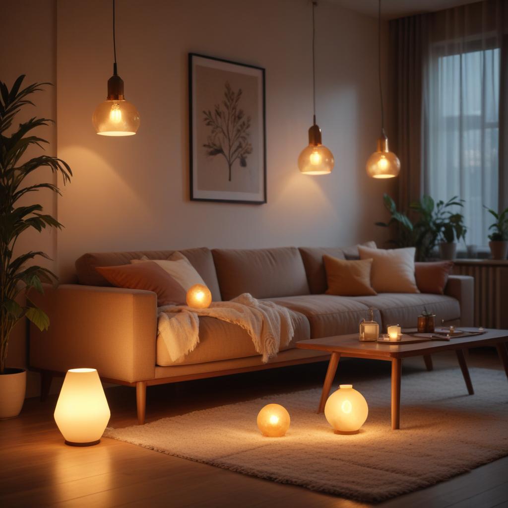 Декоративные светильники для интерьера: обзор форм и материалов - изображение 3